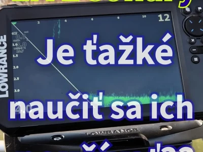 Je �a�k� nau�i� sa pou��va� LIVE sonar?