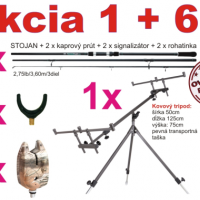 Najob��benej�� set na lov kapra 1 + 6 na sklade