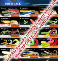 Ryb�rske umel� n�strahy na pr�vla� - RELAX kopyt�, Twistre, �aby, Krevety, Worm n�strahy - najv��ia ponuka na trhu