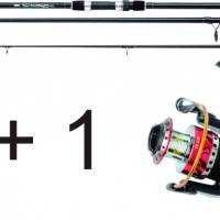 Rybarsky velkosklad SPORTS predstavuje nov� akcie: kapr�rsky set 1+1 s kavlitn�m 6lo� navijakom