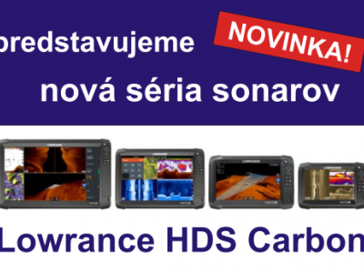 Sria Lowrance HDS Carbon pripraven na boj