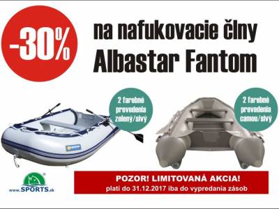 Zava 30% na nafukovacie lny Fantom - aj s trojklovm prevedenm