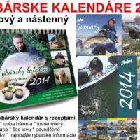 Ryb�rske kalend�re 2014 - najpred�vanej�� ryb�rsky stolov� kalend�r a n�stenn� kalend�r