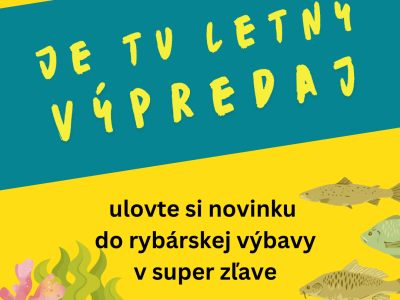 Vek letn rybrsky vpredaj