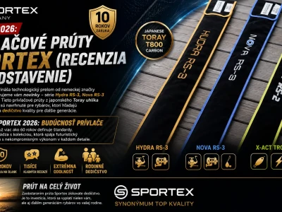 Novinky 2026: Pr�vla�ov� pr�ty SPORTEX (recenzia a predstavenie)