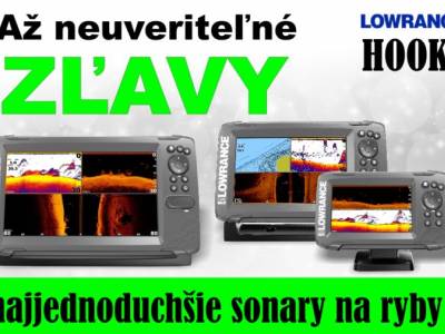 Sonary Lowrance - takto zavy ste ete nezaili!