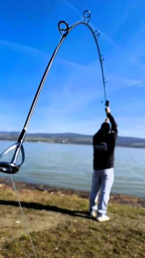 Test pr�tu Sportex Beyond Carp CS-2: 180m hody so 130g olovom