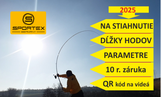 Katalóg Sportex 2025 - ucelený prehľad prútov aj s videami Katalóg Sportex 2025 - ucelený prehľad prútov aj s videami