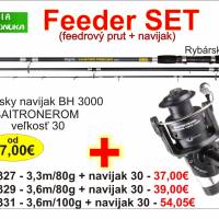Feeder set pr�t + dvojbrzdov� navijak od 37�
