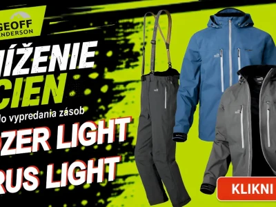 V�predaj ryb�rskeho oble�enia Geoff Anderson: u�etrite a� 180 �