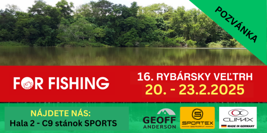 Stánok Sports na veľtrhu For Fishing 2025 Stánok Sports na veľtrhu For Fishing 2025