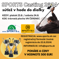 SPORTS Casting 2024 - s��a� v hode do dia�ky