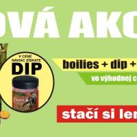 N� tip: Boilies + pop-up + dip vo v�hodnom balen� so z�avou