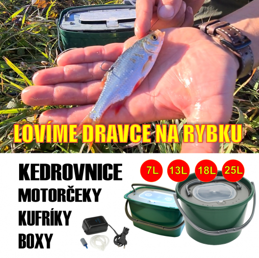 Boxy, kedrovnice a motoreky na lov dravcov