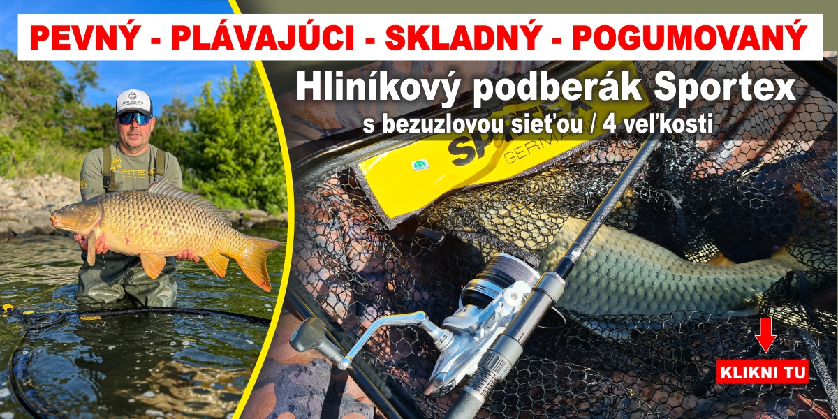 Sportex podberk do kadej rybrskej vbavy