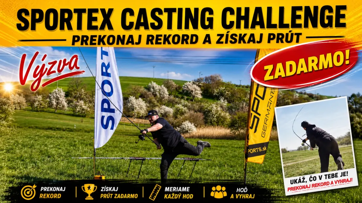 S��a� v hode do dia�ky SPORTEX Casting Challenge 2026 VN �erenec - Vyhraj pr�t zadarmo