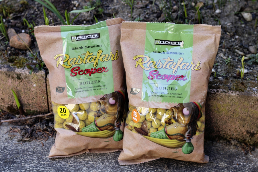 Boilies Radical Rastafari Scopex 1kg