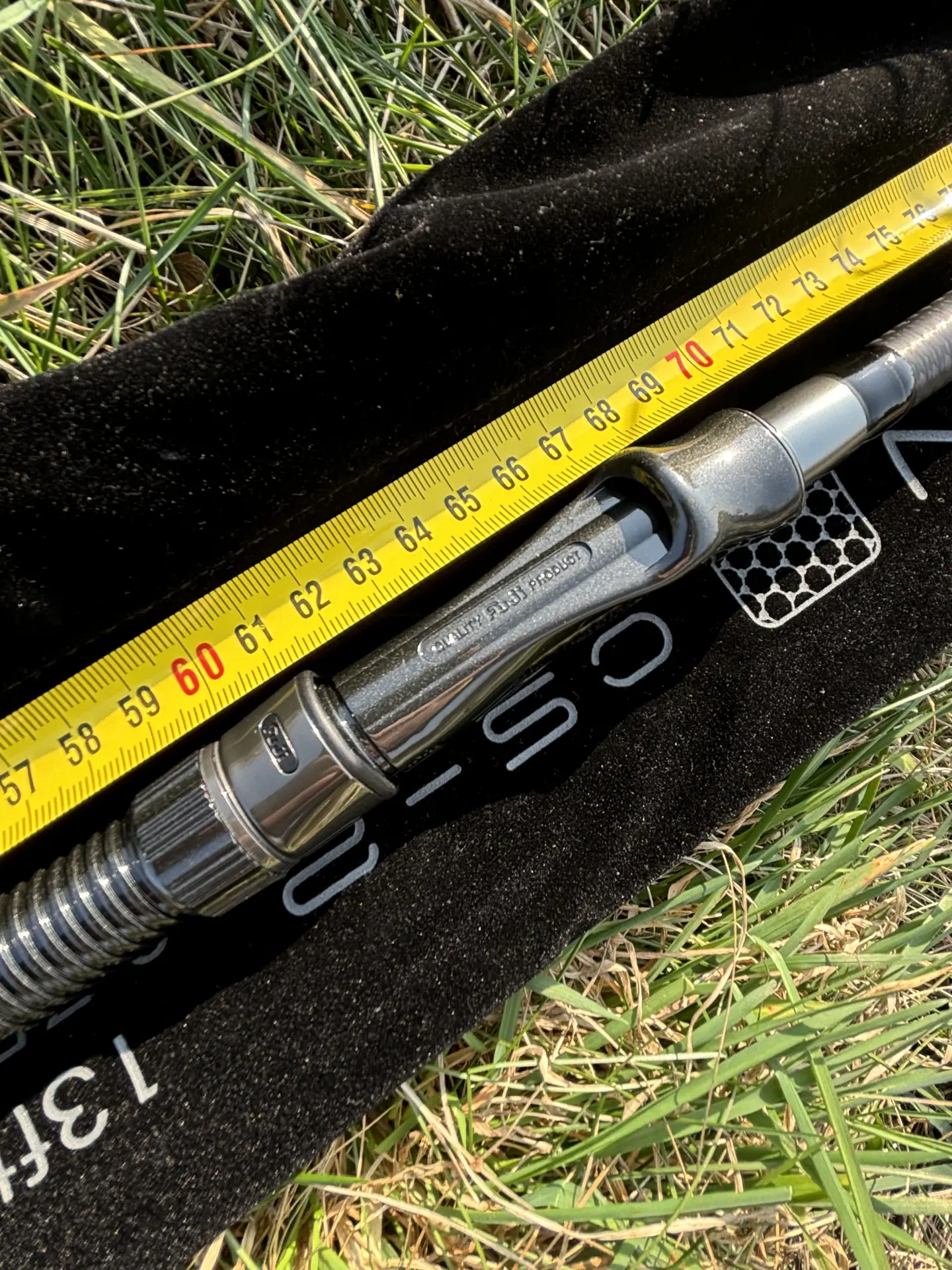 Sportex Graphenon CS-2 13ft 3,75lb - meranie vzdialenosti sedla