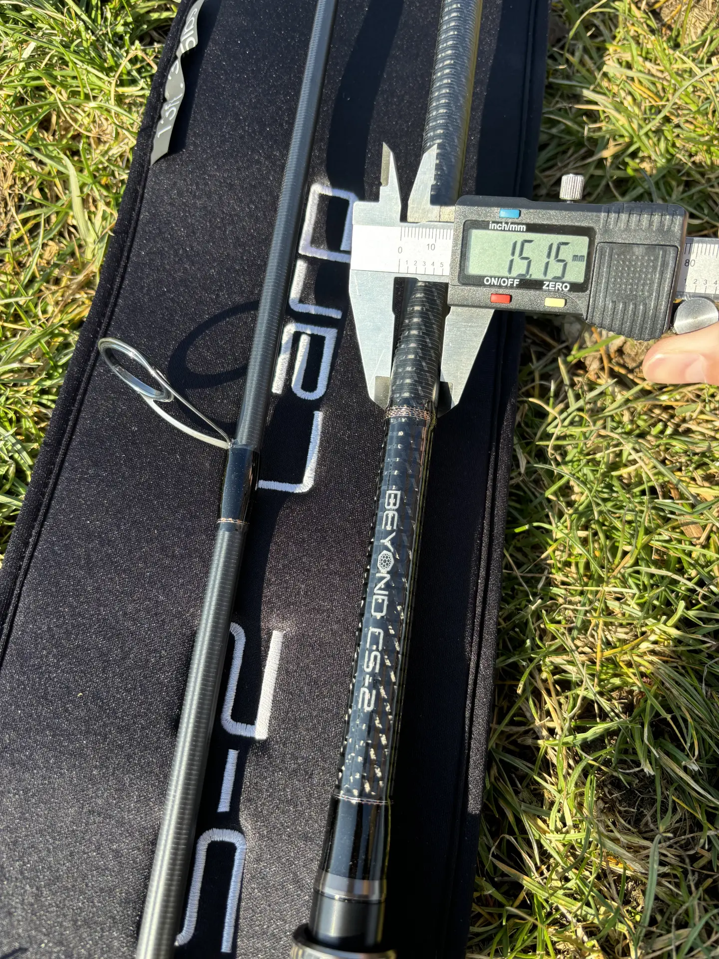 Meranie hr�bky blanku SPORTEX Beyond CS-2 - 15,15 mm