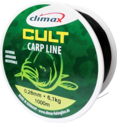 Climax silon Cult Carp line - ierny 1000m