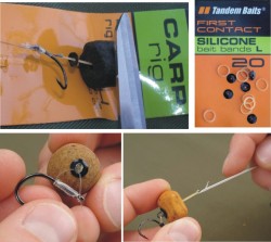 TANDEM BAITS FC Silcone bait bands - 30ks