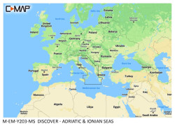 C-Map DISCOVER - ADRIATIC AND IONIAN SEAS