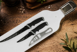  Filetovac� set n�� 10cm+n�� filetovac� 19cm+�krabka+doska
